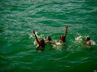 Actress Chloe Bennett Bikini Outting Pics